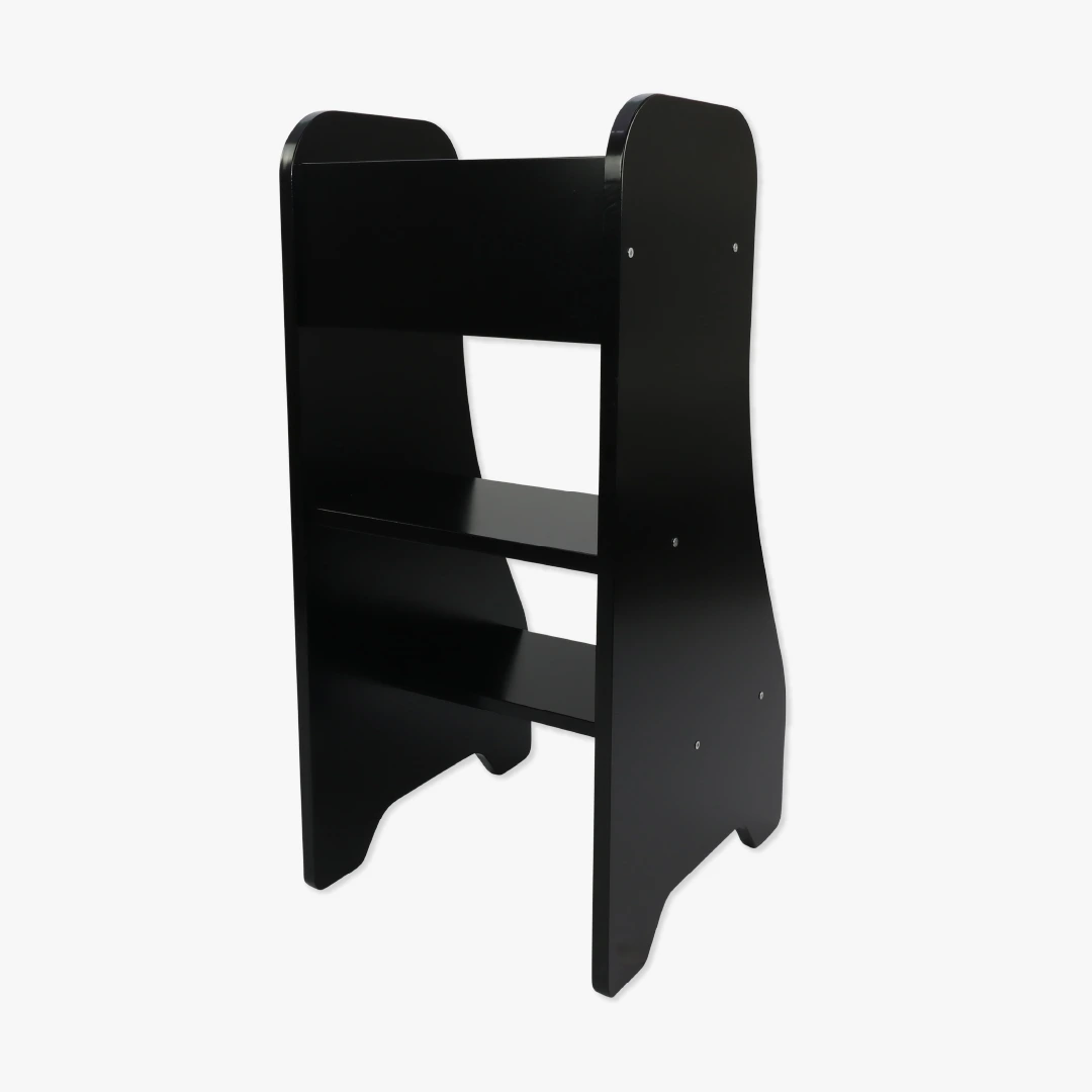 Ausstellungsstück: Entdeckerturm Turmine, Montessori Lernturm, schwarz, 43x94x50 cm