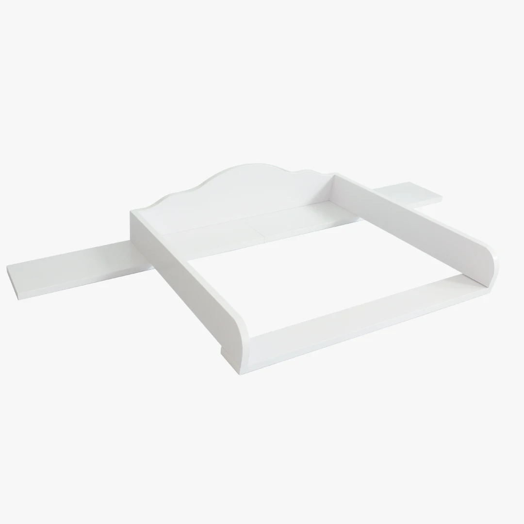 Wickelaufsatz für IKEA Hemnes - Emil mit 159,5 cm Blende, weiß