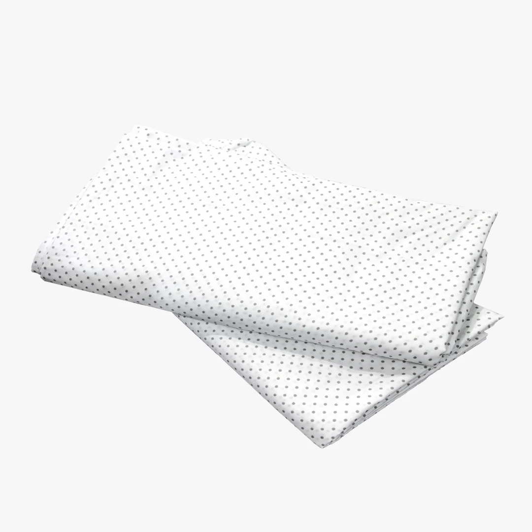 Hausbett-Vorhang Linnea, weiß, 146x298 cm