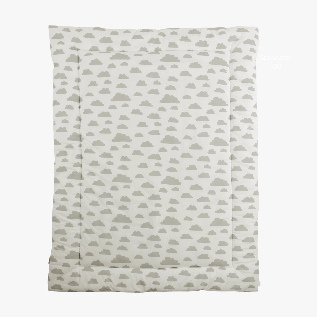 Krabbeldecke Agnes, weiß, 100x140 cm