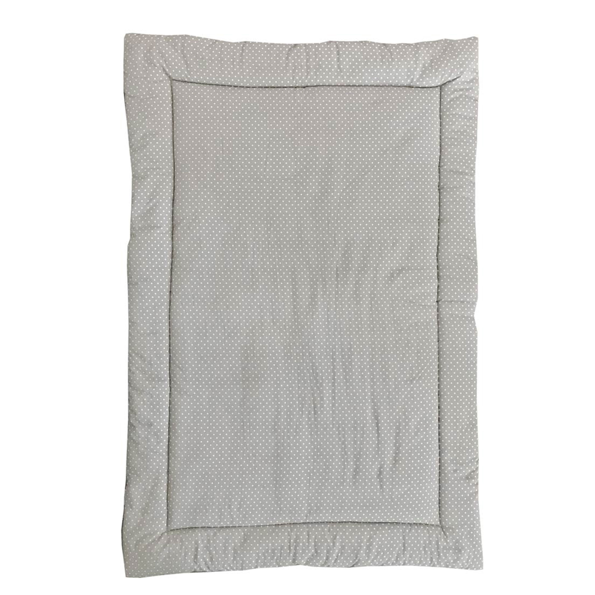 Krabbeldecke Frida, grau, 140x100 cm